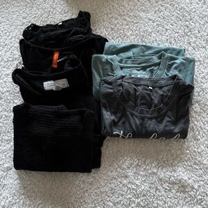 Bundled Women's Short Sleeve Size Medium- Six Shirts Total
